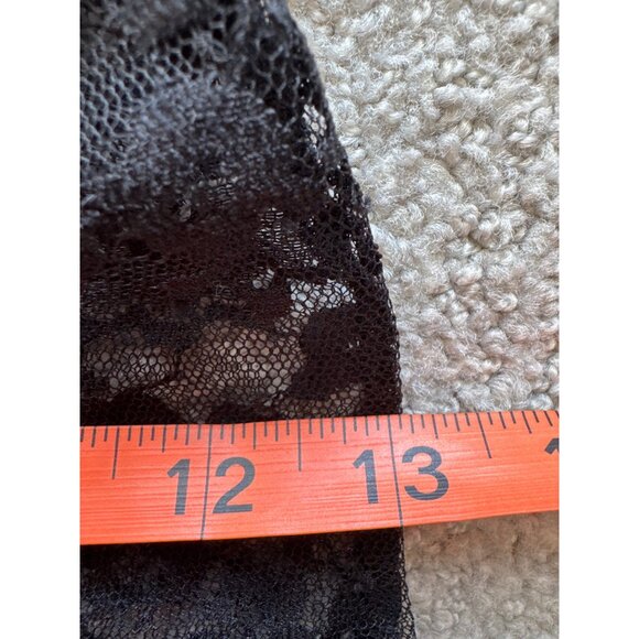 Victorias Secret Very Sexy Black Lace & Satin Chemise size S - Picture 5 of 7